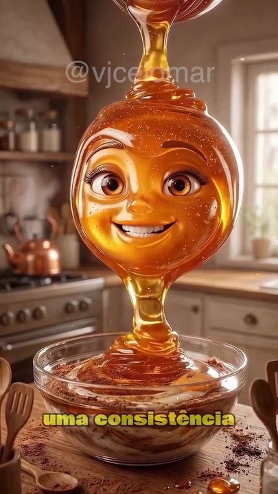 🥥 Óleo de coco 🍫 Cacau 100% 🍯 Mel