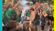 La fiesta continúa: mexicanos y extranjeros viven juntos la pasión del futbol