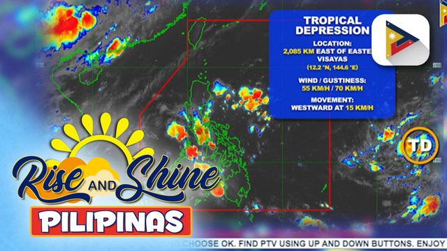 LPA na binabantayan sa labas ng PAR, naging bagyo na ayon sa PAGASA