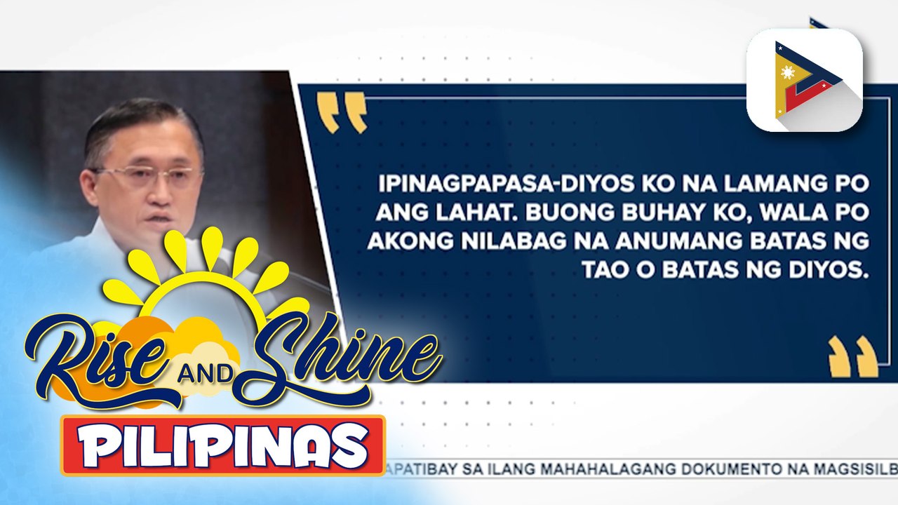 Malacañang, may bwelta sa pahayag ni Rep. Paolo Duterte na nasa likod umano ang administrasyon sa ICC arrest warrants | ulat ni Cleizl Pardilla
