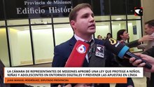 La Cámara de Representantes aprobó una ley para proteger a niños de las apuestas en línea