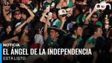 Así se vive la espera en el Ángel por un triunfo de la Selección Azteca