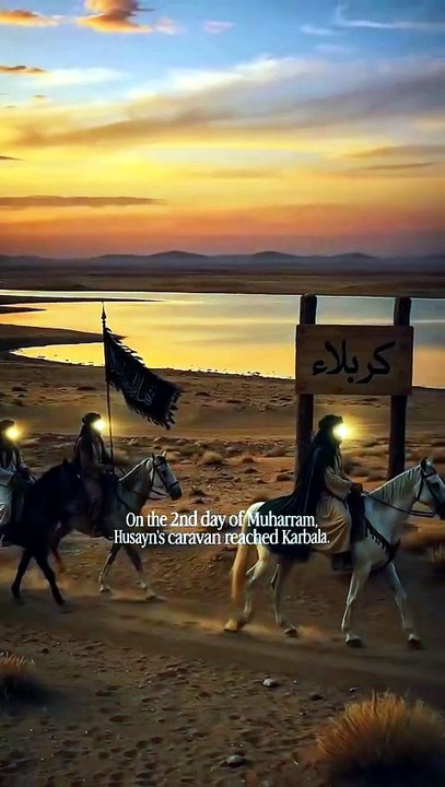 On the 2nd of Muharram, 61 AH, the caravan of Imam Hussain (AS) arrived at the land of Karbala