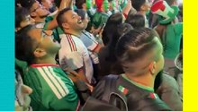 Aficionados se reúnen para apoyar a la Selección Mexicana y cantan “Cielito Lindo”