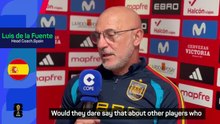 De la Fuente dismisses the notion that Rodri 'slows' Spain down