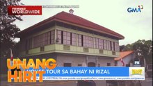 Juancho Triviño, nag-tour sa Bahay ni Rizal at may pa UH Quiz Bee: Rizal Edition | Unang Hirit