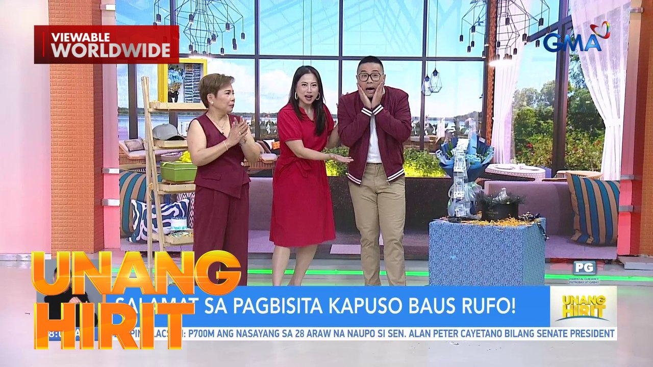 Baus Rufo, naging special UH Host-mate sa Unang Hirit | Unang Hirit