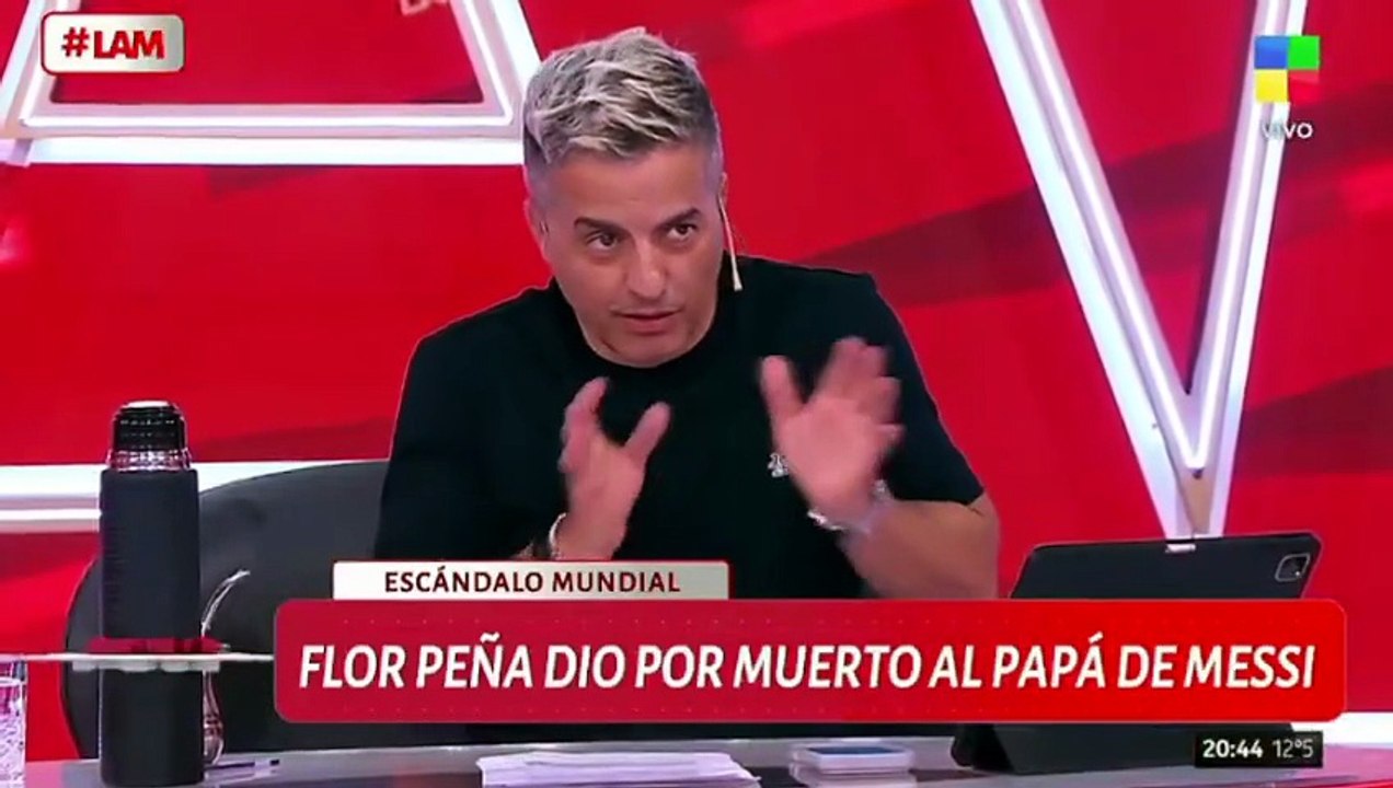 Jorge Messi habló con Ángel de Brito tras el escándalo que se armó por su cuadro de salud