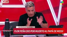 Jorge Messi habló con Ángel de Brito tras el escándalo que se armó por su cuadro de salud