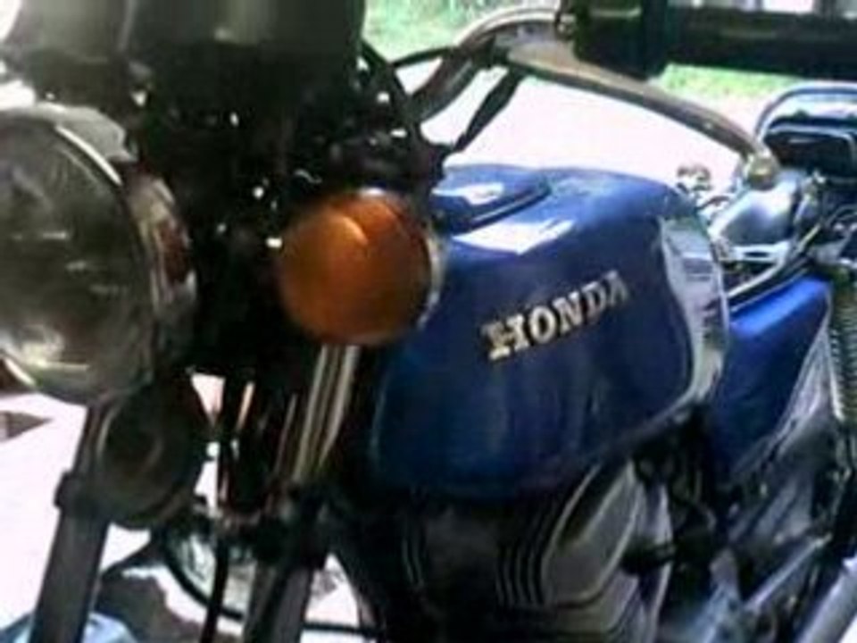 Video twin honda apres reparation