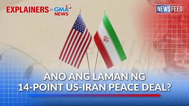 Ano ang laman ng 14-point US-Iran peace deal? | GMA News Feed