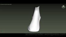 JFJ: 3DS MAX Practice Polygon Modeling Foot Model Video #7 (06-19-2026)