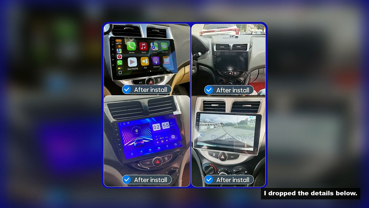 For Hyundai Solaris Verna Accent 1 2010-2016 Car Multimedia Player Navigation GPS Android Auto Video