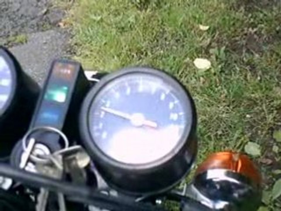 demarrage a froid honda cb 125 t twin