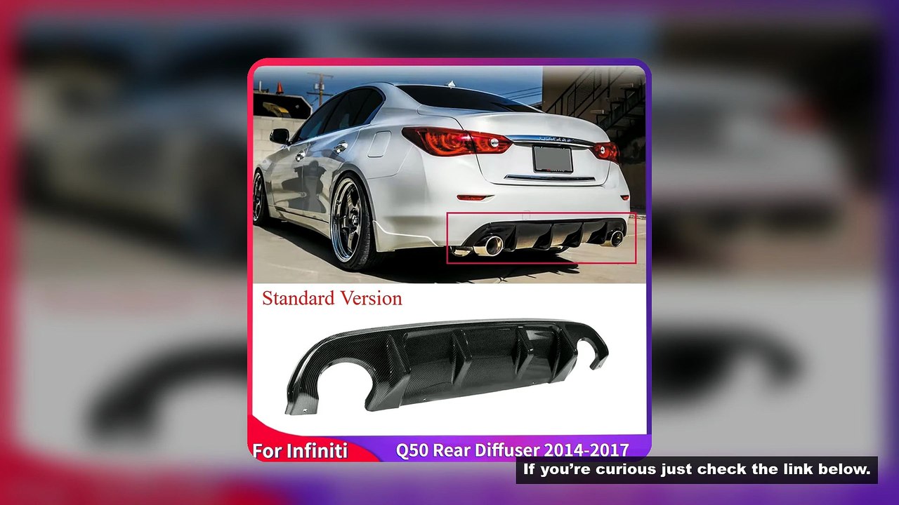 Rear Diffuser Bumper Lip Auto Body Kit Parts Boot Bracket Spoiler Car Styling Guard Protector Cover