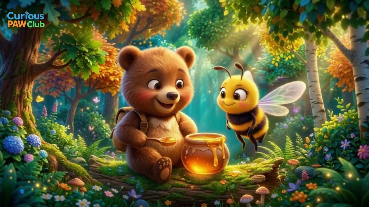 Buzz Buzz Buzz! 🐝🍯 | Bee & Bear Honey Song 🐻 | Kids Song