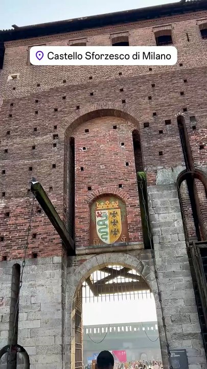 🇮🇹 Castello Sforzesco (Sforza) à Milan.mp4