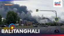 Oil refinery sa Moscow, nasunog sa drone attack sa Ukraine | Balitanghali