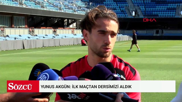 Yunus Akgün: İnşallah kazanıp ülkemize 3 puan armağan edeceğiz