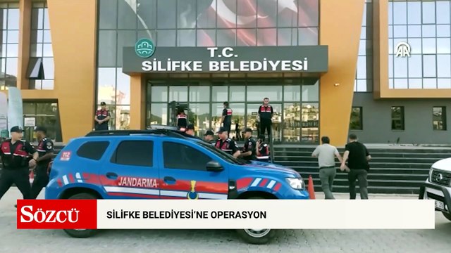Silifke Belediyesi'ne operasyon. Belediye Başkanı Mustafa Turgut dahil çok sayıda gözaltı var