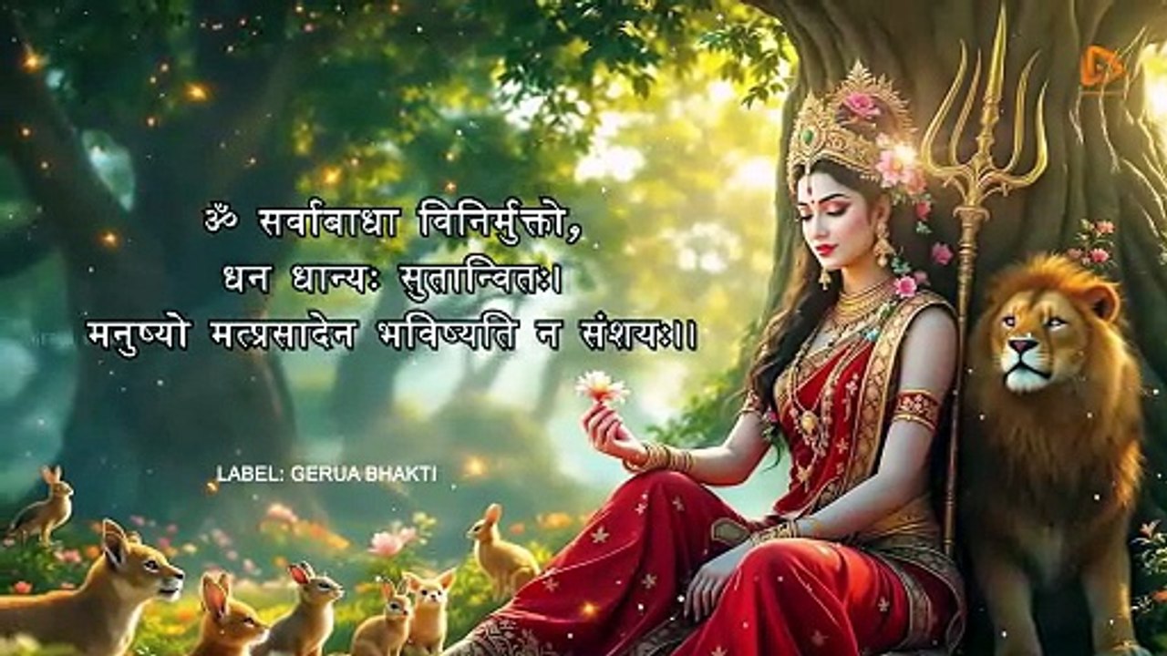 Om Sarvabaadha Vinirmukto Chanting | ॐ सर्वाबाधा विनिर्मुक्तो मंत्र | Maa Durga Mantra