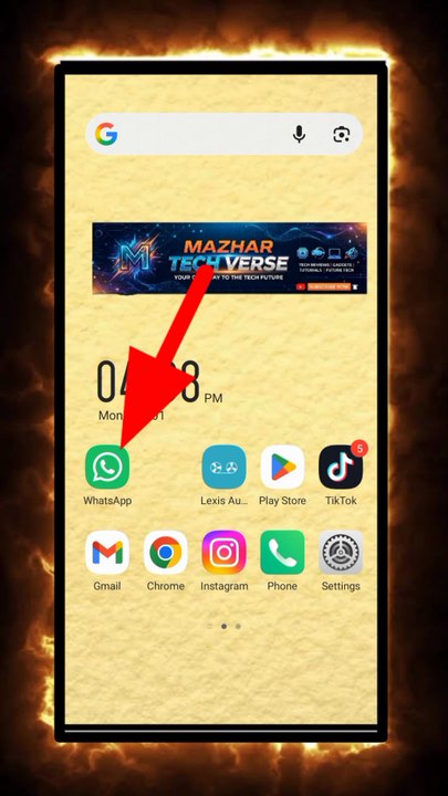 WhatsApp per Notification Color Kaise Change kare 💯🥺✔️ #shorts #viral #tech #tricks