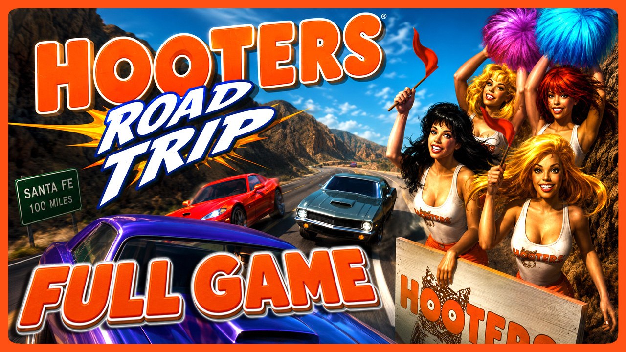 Hooters Road Trip FULL GAME Walkthrough Longplay (PS1)