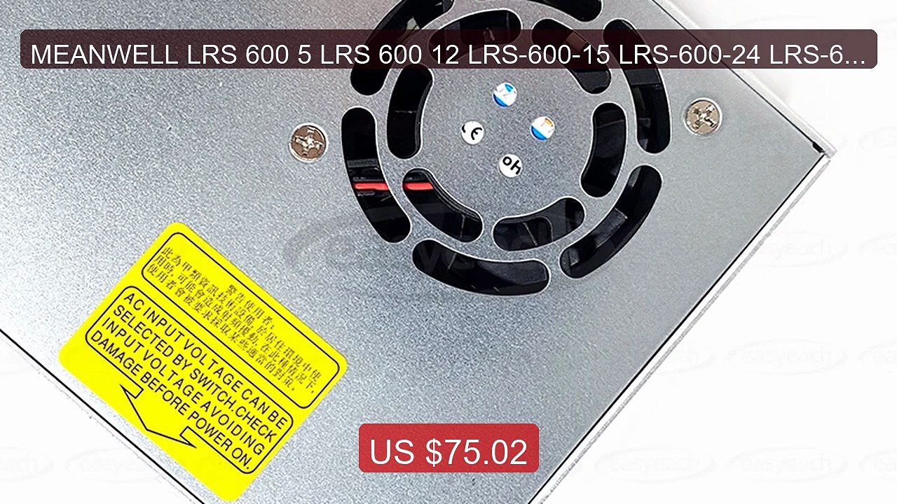 MEANWELL LRS 600 5 LRS 600 12 LRS-600-15 LRS-600-24 LRS-600... -- Top Pick 2026 | Unbeatable Price!