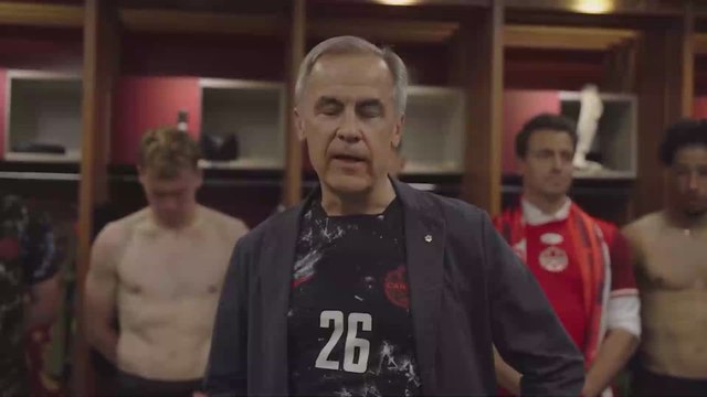 Carney's powerful words to Canada players