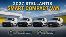 2027 Stellantis Smart Compact Van Weltpremiere | Günstiger Profi-Van
