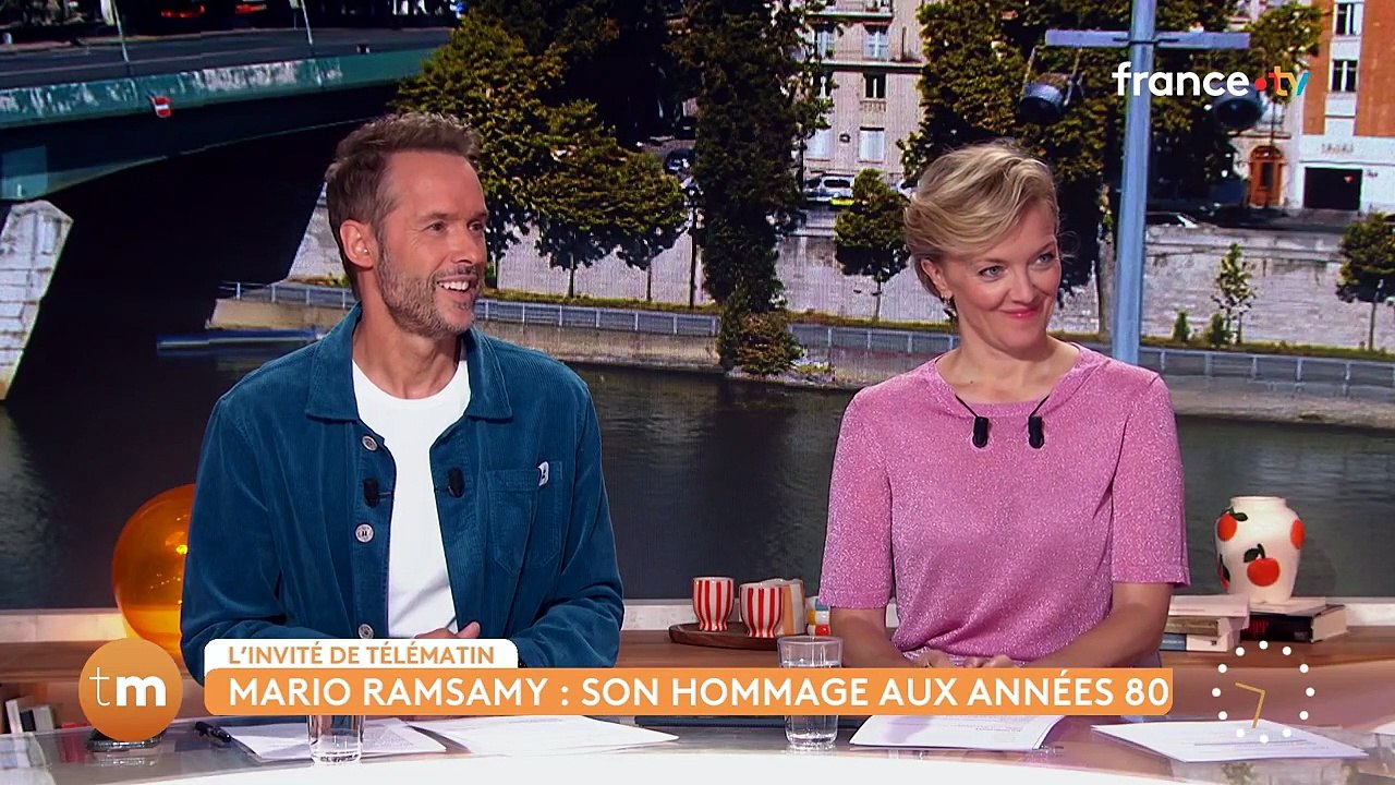 Le chanteur du groupe Émile & Images, Mario Ramsamy, a révélé dans "Télématin" que la chanson culte baptisée "Les Démons de minuit" lui rapporte encore beaucoup d'argent aujourd'hui en droits d'auteur.Crédit : Télématin/France 2