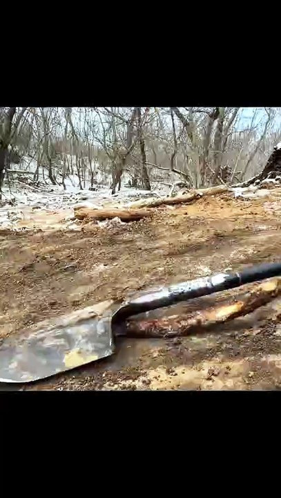 Building a Secret Underground Shelter Beneath a Tree for Wilderness Survival #building #survivalgames #bushcraft #shelter #winter