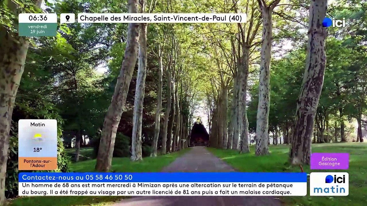 19/06/2026 - ici matin par ici Gascogne en vidéo