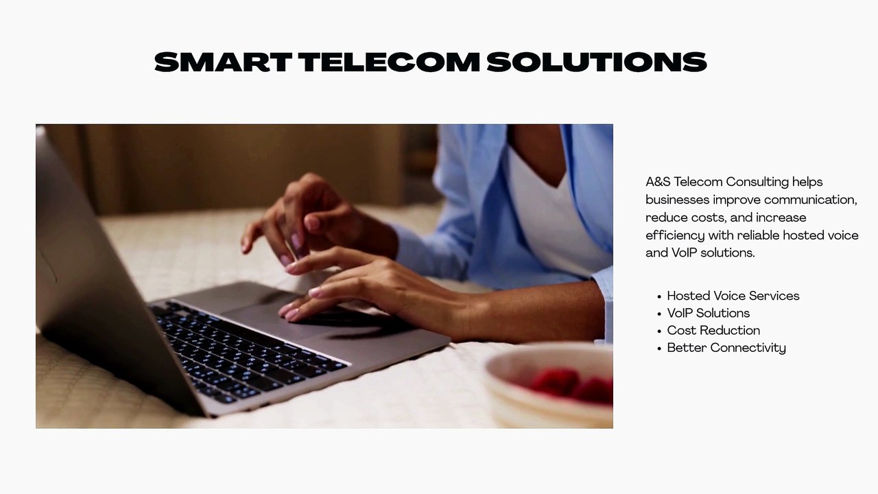 Enhance Connectivity Through A&S Telecom Consulting Services