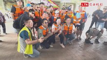 沈伯洋端午划龍舟展現團結 妙喻市政合作