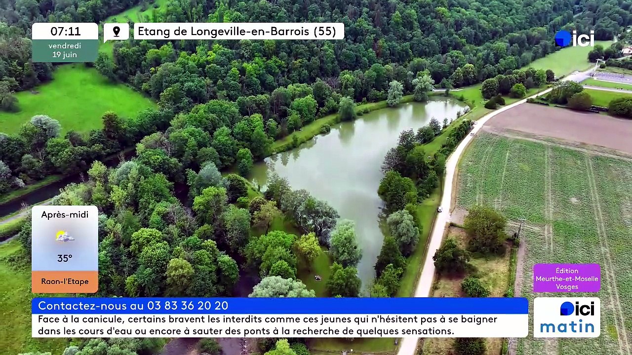 19/06/2026 -  ici matin par Ici Lorraine (Meurthe-et-Moselle et Vosges) en vidéo