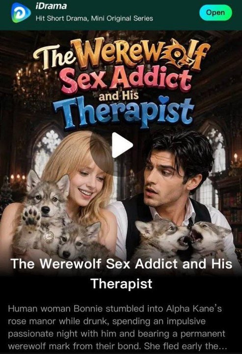 The werewolf sex addict and his therapist- Full EP