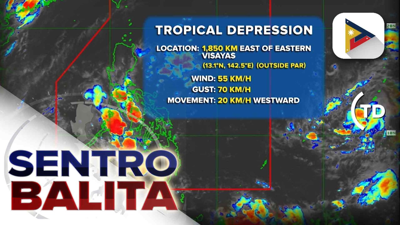 LPA sa labas ng PAR, isa nang ganap na bagyo; naturang sama ng panahon, posibleng hatakin ang habagat
