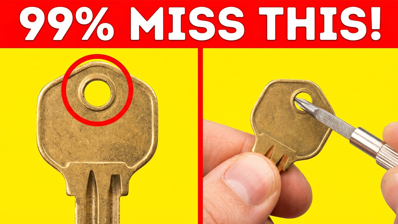Unlocking the Secret Purpose of That Hidden Hole in Your Key