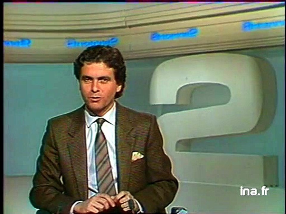 1986 - Johnny Hallyday - Promotion du Film “Conseil de Famille” au Journal de 20h (Antenne 2, 18 Mars)