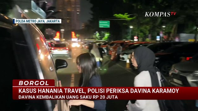 Selebritas Davina Karamoy Kembalikan Uang Saku Rp20 Juta Dalam Kasus Hanania Travel | BORGOL