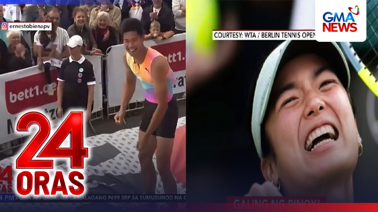 Alex Eala, aabante sa Quarterfinals ng Berlin Tennis Open matapos talunin ang World No.2 | 24 Oras