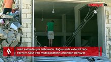 Evlerine döndüler, yıkılmış binalarla karşılaştılar... İşte İsrail'in Lübnan'da yarattığı enkaz