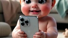 Baby Becomes a Vlogger 📱👶😂 _ Funny Selfie Video _ KiddoTVVerse