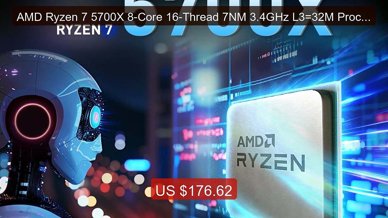 AMD Ryzen 7 5700X 8-Core 16-Thread 7NM 3.4GHz L3=32M Processor... -- Hot Deal 2026 | Limited Offer!