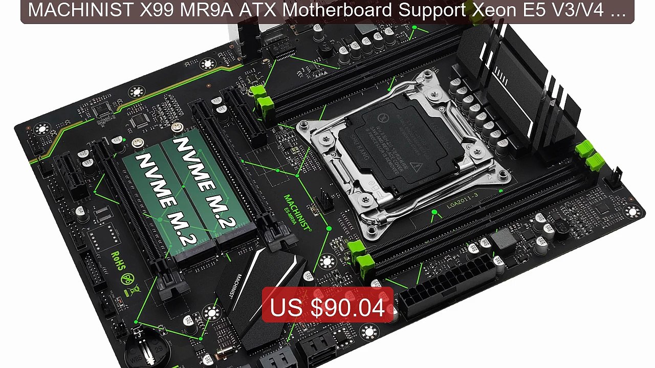 MACHINIST X99 MR9A ATX Motherboard Support Xeon E5 V3/V4 LGA 2011-... -- Best Deal 2026 | Shop Now!