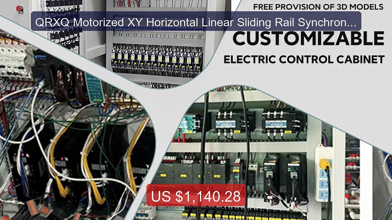 QRXQ Motorized XY Horizontal Linear Sliding Rail Synchronous B... -- Hot Deal 2026 | Limited Offer!