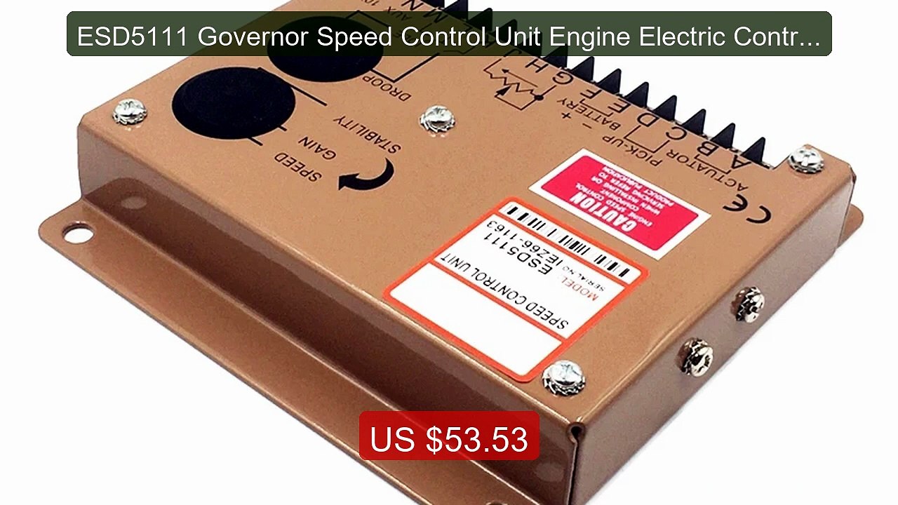 ESD5111 Governor Speed Control Unit Engine Electric Controller Dies... -- Top Rated 2026 | Buy Now!