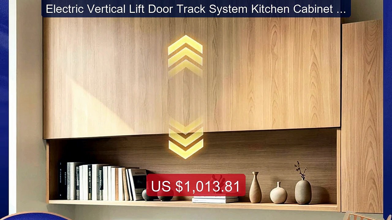 Electric Vertical Lift Door Track System Kitchen Cabinet Up D... -- Amazing Value 2026 | Must Have!