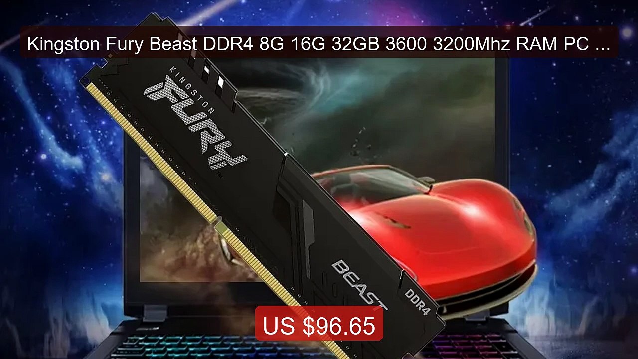 Kingston Fury Beast DDR4 8G 16G 32GB 3600 3200Mhz RAM PC Memory 28... -- Best Deal 2026 | Shop Now!